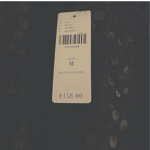 Anthropologie Knitted & Knotted - Black - Size M - Picture 6 of 6